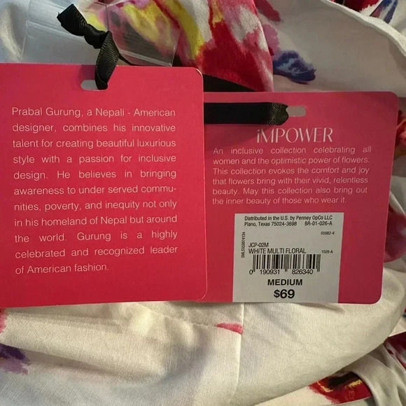 Prabal Gurung shortsleeved midi dress size M - Picture 13 of 13